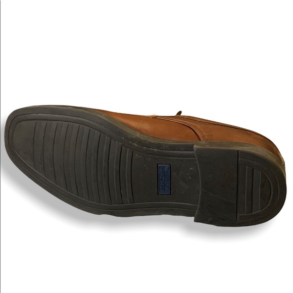 Bostonian STRADA Cap-Toe Dress Shoe Mens Size 13M Brown Leather Lace-Up Oxfords - Picture 9 of 9